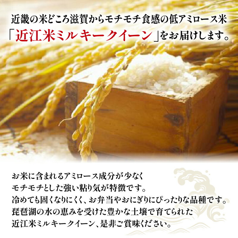 【ふるさと納税】 令和7年産 米 5kg 10kg 選べる 【 容量 品種 お届け回数 】ミルキークイーン コシヒカリ にじのきらめき 単品 定期便 3ヶ月 4ヶ月 5kg × 2袋 白米 国産 農家直送 お米 こめ 産地直送 滋賀県 竜王町 送料無料 竜王 ふるさと ランキング 人気 おすすめ - 画像3