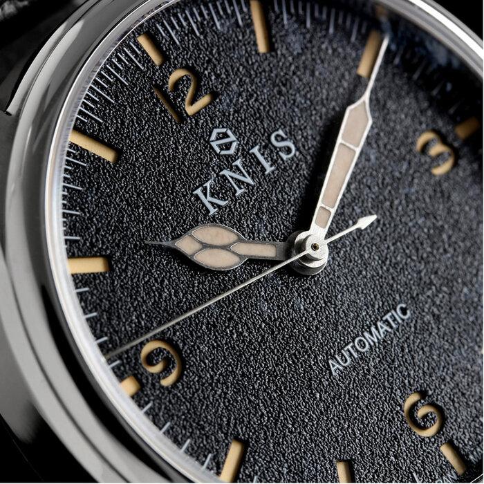 【KNIS KYOTO】レトロモダン 日本製 自動巻き 腕時計 革ベルト レザー | 京都発 腕時計 ブランド おしゃれ 人気 おすすめ ウォッチ 時計 高級 ファッション お取り寄せ 通販 ニス