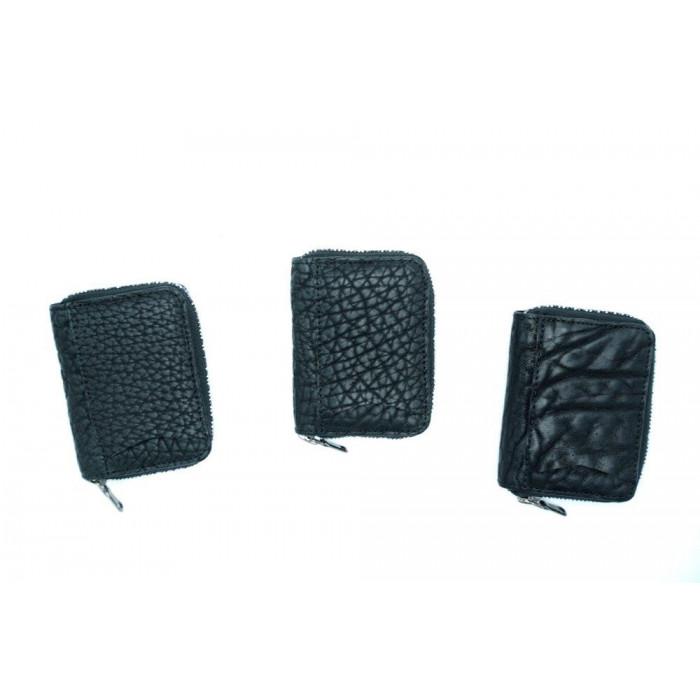 【ふるさと納税】【ierib】MINI WALLET / ミニウォレット / BULL / BLACK | 財布 革小物 革雑貨 レザー ウォレット 人気 おすすめ 送料無料 サムネイル2