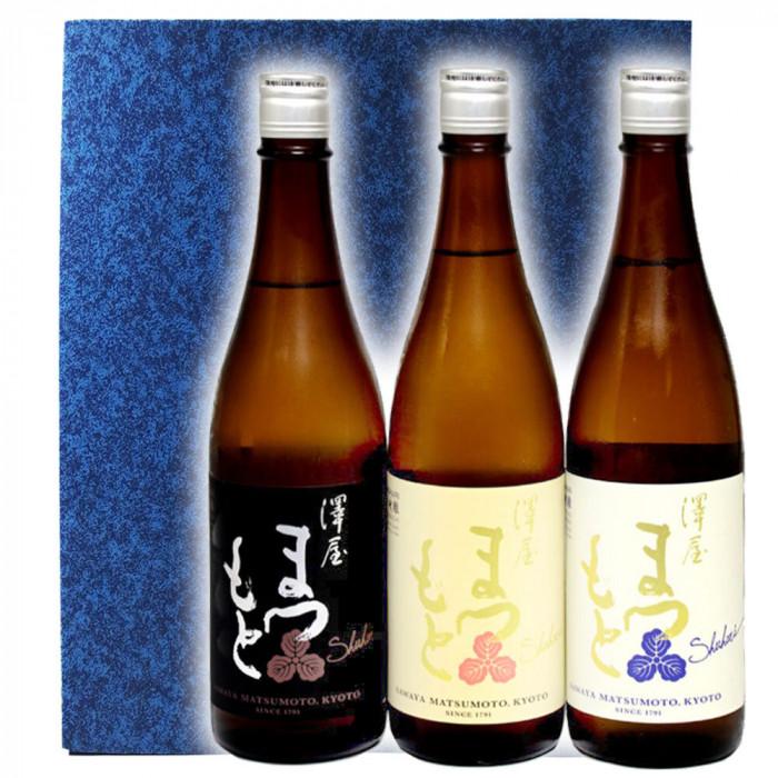 【松本酒造】澤屋まつもと五百万石＋雄町＋山田錦 720ml 3本セット / 京都府松本酒造【4729】【日本酒】 | 日本酒 お酒 さけ 人気 おすすめ 送料無料 ギフト