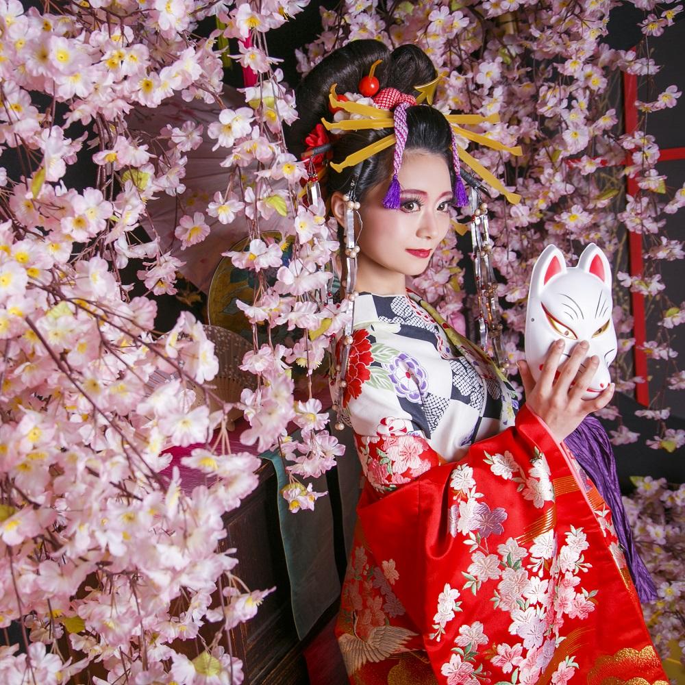 【花魁体験studioあられ】女性に大人気 京都で花魁体験チケット（1名様） | 撮影 フォト おすすめ 送料無料