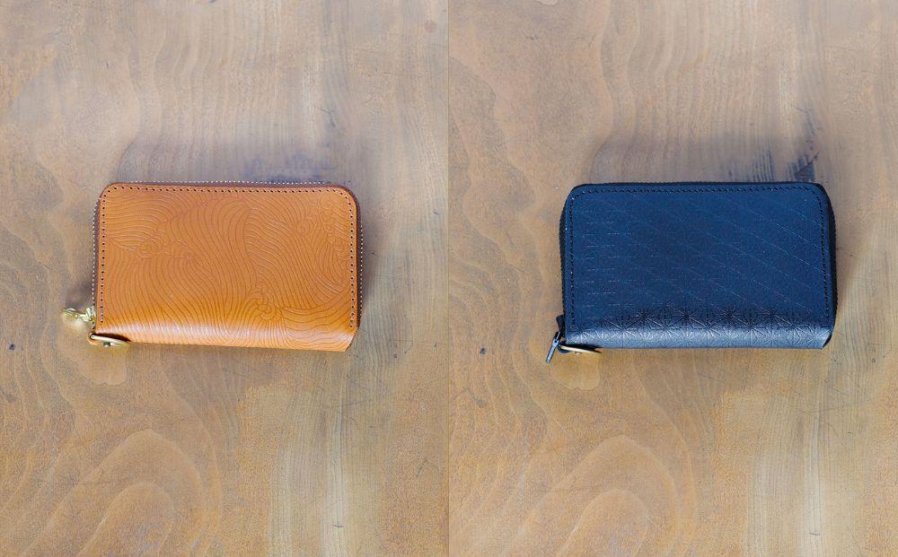 【ふるさと納税】【革工房GYPSY】レザーマルチケース | 京都 財布 小物ケース カードケース キーケース 多機能 メンズ小物 男性用 レザー 革 革小物 友禅 着物 京都市 サムネイル3