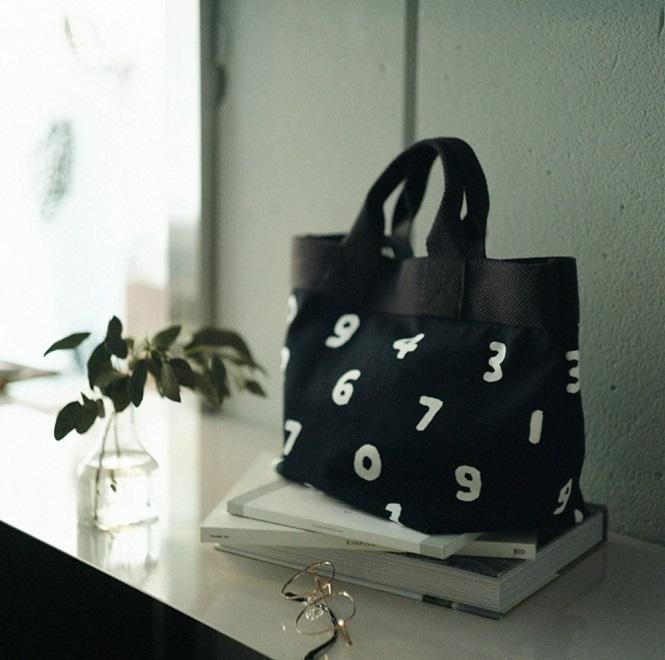 【ふるさと納税】【SOU・SOU】Y.トート A4/SO-SU-U 濡羽色(ぬればいろ)×つくも サムネイル2