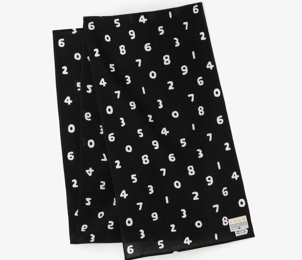 【ふるさと納税】【SOU・SOU】伊勢木綿 くびまき/SO-SU-U 濡羽色2(ぬればいろ) サムネイル2