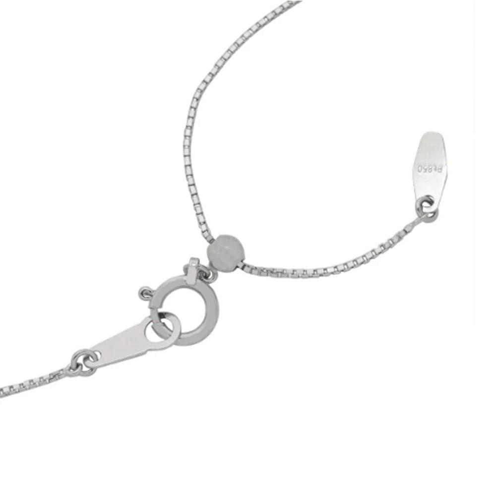 【ふるさと納税】【高島屋選定品】＜京セラ＞クレサンベール＜エメラルド／ダイヤモンド／プラチナ＞PT900 PT850 ペンダント エメラルドカット 5月誕生石 ［ 京都 宝石 ジュエリー 人気 おすすめ 高級 特別 おしゃれ ファッション ブランド ダイヤ エメラルド ］ サムネイル3