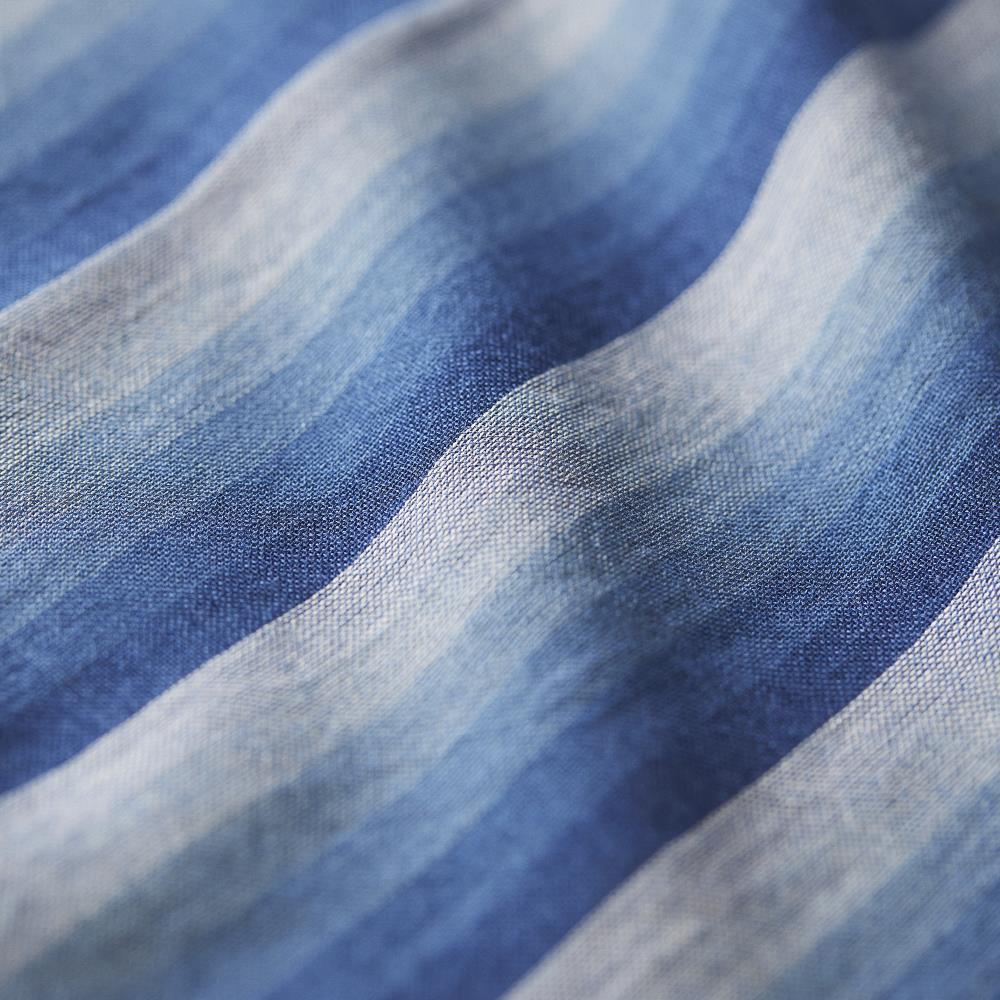 【ふるさと納税】【アトリエシムラ】《草木染めのストール》色合わせストール（万華鏡ー藍） | 京都市 京都 京 アトリエシムラ 草木染め ストール 伝統技術 お土産 老舗 ご当地 ギフト お祝い 内祝い サムネイル2