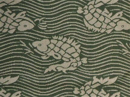 【ふるさと納税】【西陣活性化を応援！】西陣織 小風呂敷（荒磯）│京都市 京都 西陣織 巾着 着物 荒磯 ポーチ 小物入れ ギフト 贈答 サムネイル2