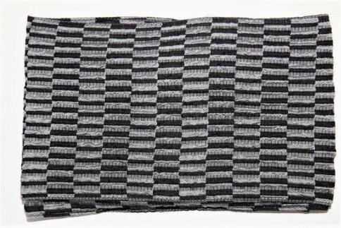 【西陣活性化を応援！】西陣織マフラー（小）（墨色）│京都市 京都 西陣織 マフラー ギフト 贈答