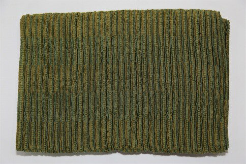 【西陣活性化を応援！】西陣織マフラー（大）（草色）│京都市 京都 西陣織 マフラー ギフト 贈答