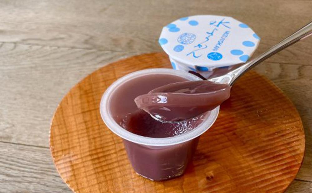 【ふるさと納税】《夏季限定》【京らく製あん所】あんみつ・水ようかん詰合せ 5個入 | 京都 人気スイーツ 和菓子［ 製餡所が手がける こだわりの餡を使った和スイーツ 和菓子 あんこ 小豆 ゼリー 人気 おすすめ ギフト プレゼント お取り寄せ 通販 送料無料 ふるさと納税 ］ - 画像2