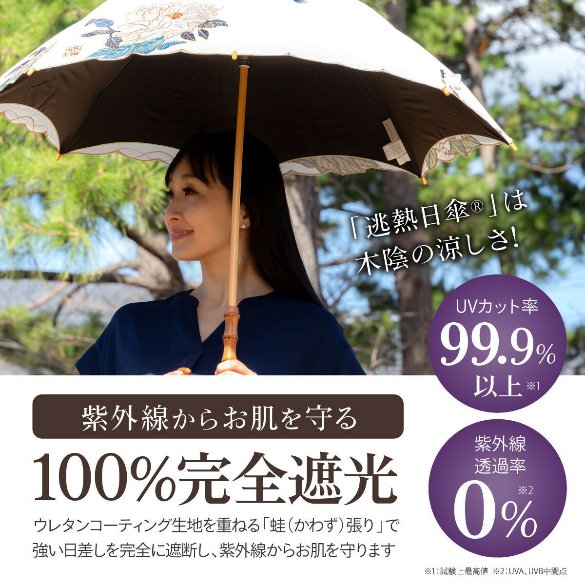 【ふるさと納税】【シノワズリーモダン京都】Ki-yanオーガンジーカットワーク刺繍かわず張りショート折りたたみ日傘［ 京都 日傘 ブランド 女優日傘 完全遮光 晴雨兼用 カットワーク刺繍 おしゃれ 軽量 人気 おすすめ ギフト 通販 送料無料 ふるさと納税 ］ サムネイル3