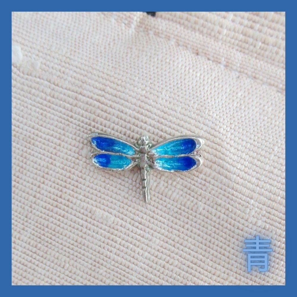 【ふるさと納税】【ヒロミ・アート】トンボバッチ [ 京都 嵐山 東山 京七宝 純銀製 とんぼ ブローチ 人気 おすすめ 装飾品 かわいい 綺麗 ギフト プレゼント お取り寄せ 通販 送料無料 ふるさと納税 ] サムネイル2