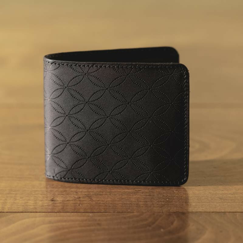 【ふるさと納税】【革工房GYPSY】ビルフォールド（二つ折り財布） | 京都 友禅革 財布 革 二つ折り財布 京都市 ギフト 革工房GYPSY サムネイル2