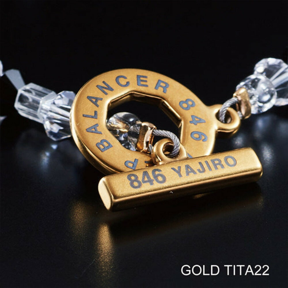 【ふるさと納税】【846YAJIRO】スポーツネックレス 4シリーズ ネックレス GOLD TITA22 BLACK〈サイズ選択可〉｜京都 ヤジロ 有名アスリート愛用 人気［ 磁気ネックレス 疲労回復 体調管理 睡眠 健康 人気 おすすめ スポーツ お取り寄せ 通販 送料無料 ふるさと納税 ］ サムネイル2