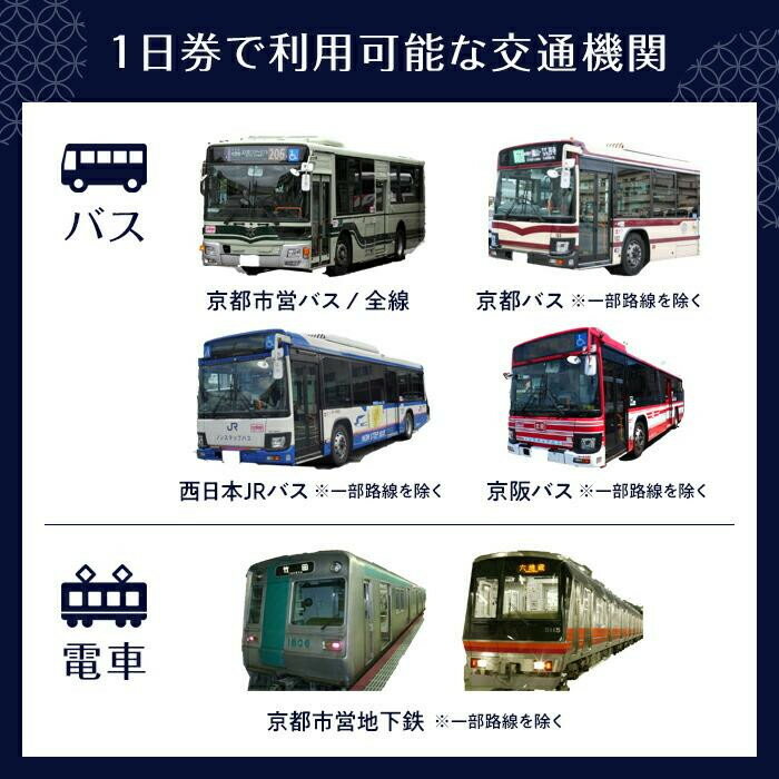 【ふるさと納税】地下鉄・バス1日券 2枚/3枚/4枚｜京都 旅行 観光 1日乗り放題 乗車券 レビュー高評価［ 京都市営地下鉄・バス全線 京都バス 京阪バス 西日本JRバス 地下鉄・バスなび マップ付き 人気 おすすめ ふるさと納税で京都旅行 ］ - 画像3