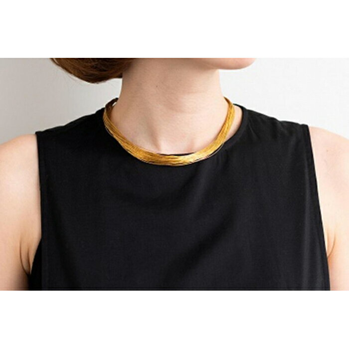 【寺島保太良商店】絲 tabane チョーカー［ 京都 工芸ブランド 絹素材 手作り 首元 人気 おすすめ アクセサリー コンパクト 上品 軽量 ギフト お取り寄せ 通販 送料無料 ふるさと納税 ］