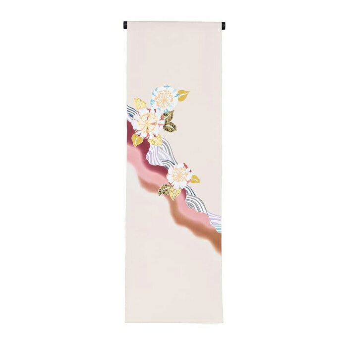 【京都工芸染匠協同組合】石川さゆりさんデビュー50周年記念 コンペ特別賞受賞 付下げ着尺【A】「火の国・水の国」