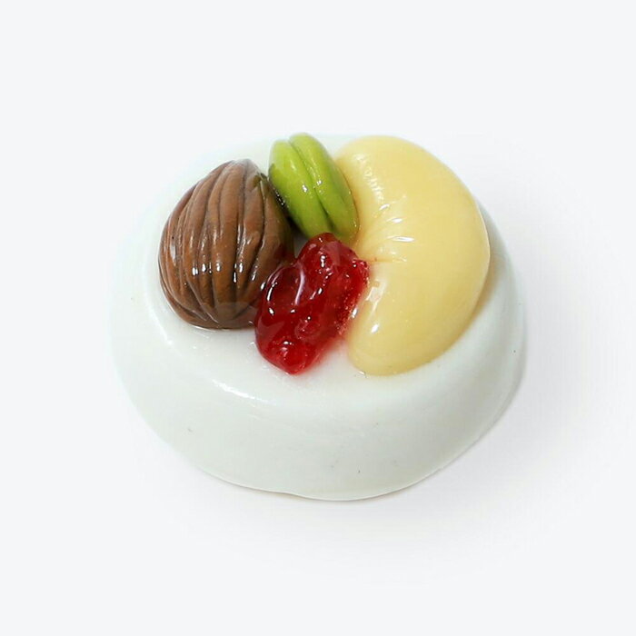 【ふるさと納税】【たゆたふ】一点一点手作りの完全オリジナル　チョコレート帯留（ホワイトチョコ） サムネイル2