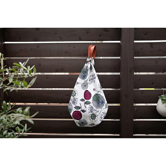 【丸和商業】コトノワの風呂敷（ミリヤ）・TSUNAGUハンド（ホワイト）セット