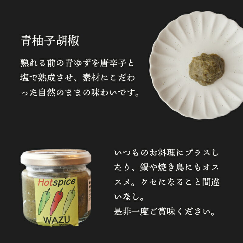 【ふるさと納税】国産 唐辛子5種セット（ 青柚子胡椒 / 一味(鷹の爪) / 南蛮味噌 / にんにく味噌 / アリッサ ） 【 農家直送 唐辛子みそ トウガラシ とうがらし 自家栽培 スパイス 詰め合わせ 唐辛子セット 京都 綾部 】 サムネイル3