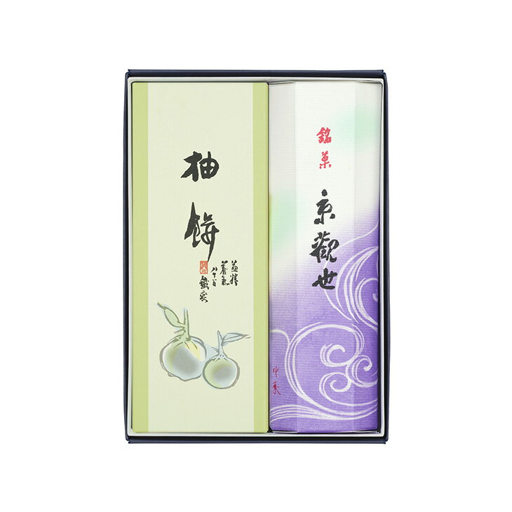 【ふるさと納税】＜京菓匠 鶴屋吉信＞代表銘菓 京観世・柚餅詰合≪お菓子 和菓子 あずき 小豆 大納言あずき 銘菓 贈答 ギフト お中元 お歳暮 父の日 母の日 スイーツ 和菓子詰め合わせ お取り寄せ 京和菓子≫ - 画像2