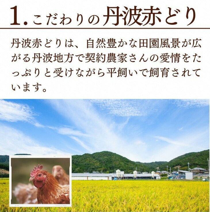 【ふるさと納税】 【市制70周年記念】【選べる発送時期】訳あり 丹波 赤どり 手羽元 2kg×2パック 総量約4kg＜京都亀岡丹波山本＞業務用 大容量 特別返礼品 鶏肉 小分け 不揃い 鳥 リーフレット付 サムネイル3
