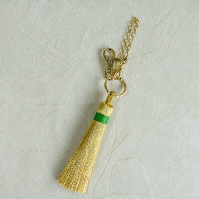 【ふるさと納税】【燦彩糸】タッセルチャーム大(緑)【1124149】 サムネイル2