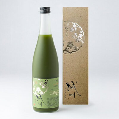 【ふるさと納税】「城州」抹茶梅酒　720ml【1456166】 サムネイル3