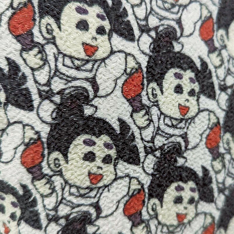 【ふるさと納税】丹後ちりめん未来くんポーチ サイズ：約21cm×15cm 雑貨 小物入れ 収納 ポーチ 丹後ちりめん ちりめん キャラクター 未来くん サムネイル3