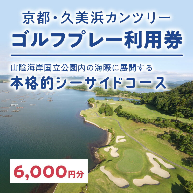 【ふるさと納税】海越えホールあり／京都 久美浜カンツリー ゴルフ プレー券 1Rプレー 利用券 6,000円分 チケット ギフト ふるさと 納税 京都 京丹後 ゴルフ場 ごるふ ゴルフクラブ 送料無料 サムネイル2