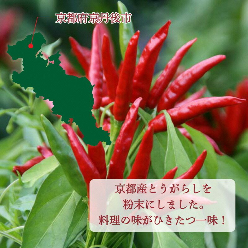 【ふるさと納税】【楽天限定】高評価★5.0 京都・京都産 京山城屋 京七味・一味セット 各1袋（15g）ずつ　国産 香辛料 唐辛子 トウガラシ とうがらし 辛い からい 山椒 チャック付袋入り 薬味 調味料 スパイス 買い回り お買い物マラソン 楽天スーパーセール 楽天大感謝祭 サムネイル3