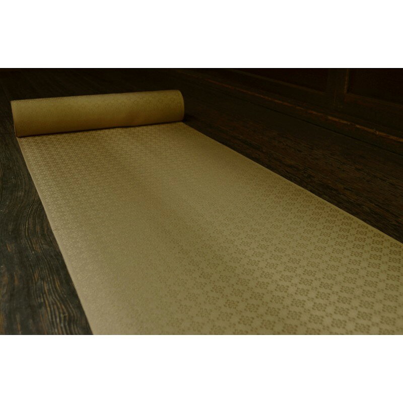 【ふるさと納税】絹織物　京都「丹後ちりめん」色無地　小葵（桑染） サムネイル2