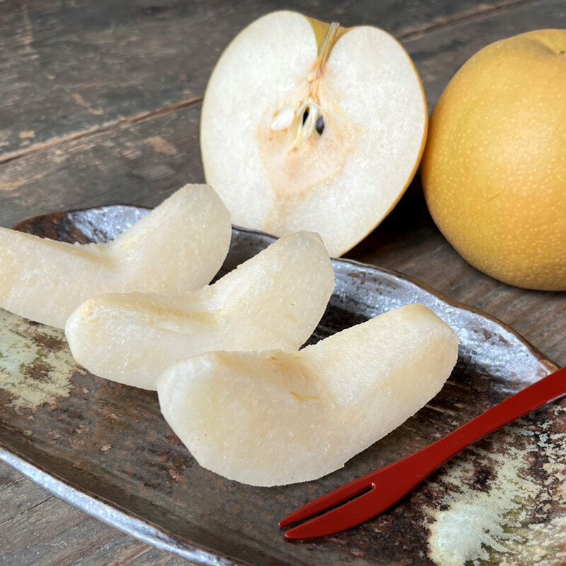 【ふるさと納税】2026秋発送／高評価★5.0 高レビュー★【先行予約／数量限定80】京丹後産 新興梨 大玉 5kg（6～10玉入り）（2026年10月上旬～発送）国産 期間限定 デザート 甘い ジューシー 梨 なし ナシ ふるさと 納税 先行予約 期間限定 フルーツ くだもの サムネイル3