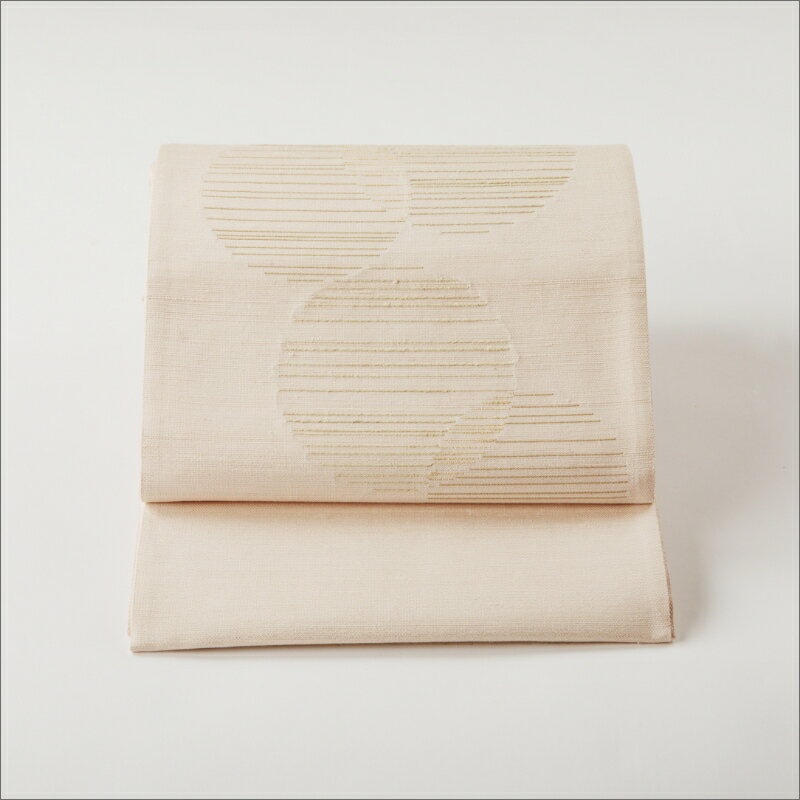 【ふるさと納税】丹後の藤布　京袋帯「古代藤糸丸重文」 ピンク 丹後帯 袋帯 絹織物 意匠 工芸品 ふるさと納税 帯 サムネイル2