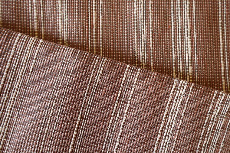 【ふるさと納税】京都・遊絲舎／丹後の藤布 角帯「藤糸あそび」（赤茶）【伝統工芸】 藤布 角帯 藤糸あそび 藤糸 伝統工芸品 護身 長寿 繁栄 古事記 万葉集 赤茶 赤茶色 サムネイル2