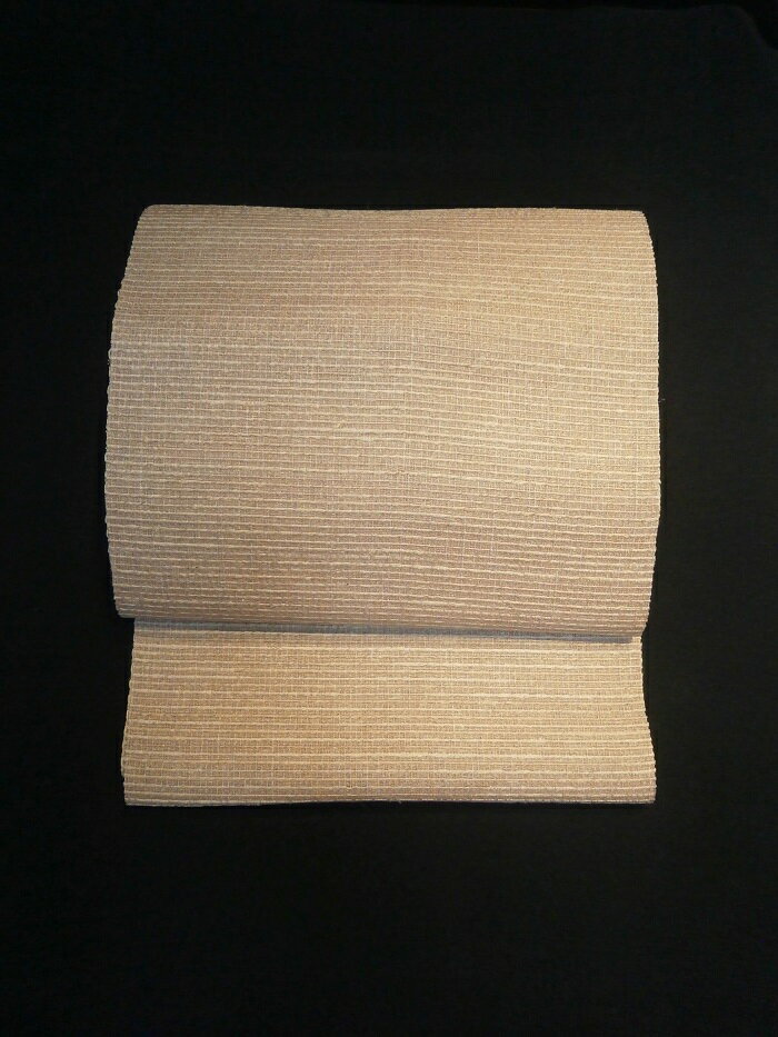 京都・遊絲舎／丹後の藤布　八寸名古屋帯 「藤棚 (紫ピンク)」 全通/選べるお仕立て 【伝統工芸】 藤布 名古屋布 名古屋 仕立て 松葉 仕立て 平 仕立て 紫ピンク 紫ピンク色