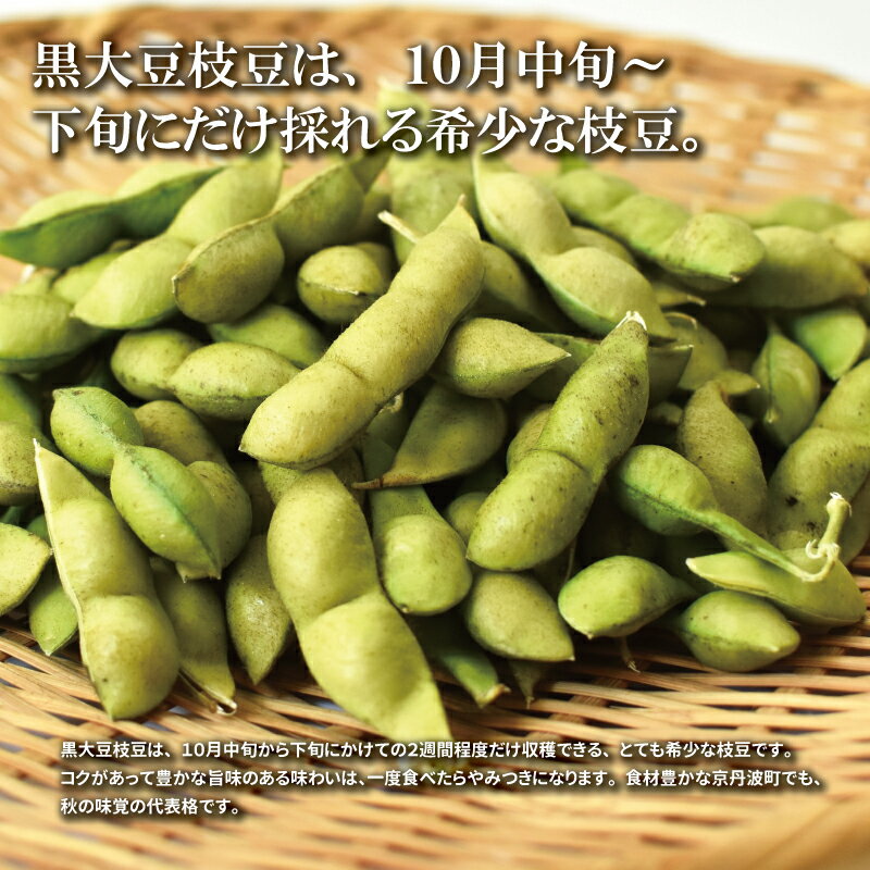 【ふるさと納税】 冷凍 丹波黒枝豆 熟成 600g（200g×3パック） 選べる タイプ レギュラー 熟成 【 国産 京都 丹波 黒豆 えだまめ ビール おつまみ ご当地グルメ 特産品 】 ※北海道・沖縄は配送不可 - 画像3