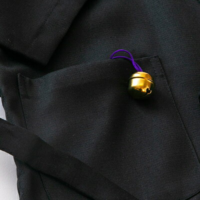 【ふるさと納税】【丹後シルク】ベビー作務衣(黒パジャマ)　1歳～2歳向け　シルク100% 【高島屋選定品】【1005265】 サムネイル3