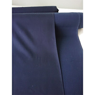 【ふるさと納税】【丹後シルク】国産作務衣 フリーサイズのパジャマ(紺系)　普段着、部屋着にもオススメ【高島屋選定品】【1128227】 サムネイル2