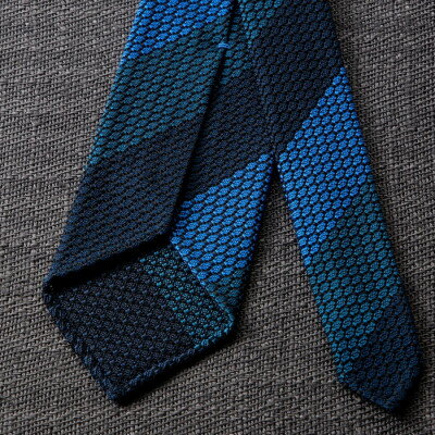 【ふるさと納税】【手織りネクタイ】エグゼクティブガルザタイNo.8 kuskafabric 京都・丹後のシルク織物【1254551】 サムネイル2