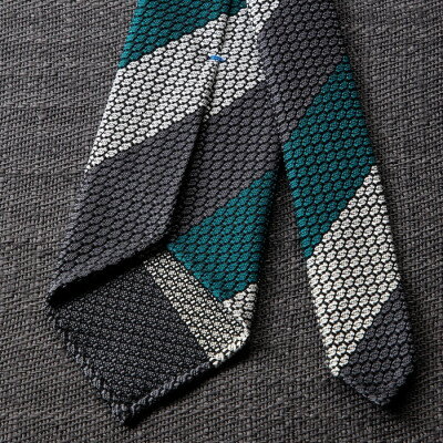 【ふるさと納税】【手織りネクタイ】エグゼクティブガルザタイNo.3 kuskafabric 京都・丹後のシルク織物【1254554】 サムネイル2