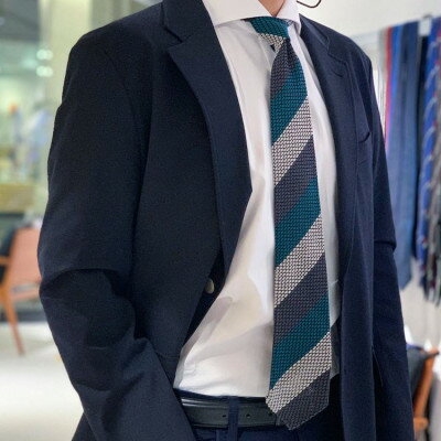 【ふるさと納税】【手織りネクタイ】エグゼクティブガルザタイNo.3 kuskafabric 京都・丹後のシルク織物【1254554】 サムネイル3