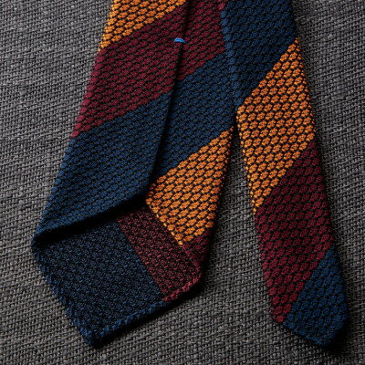 【ふるさと納税】【手織りネクタイ】エグゼクティブガルザタイNo.5 kuskafabric 京都・丹後のシルク織物【1254566】 サムネイル2