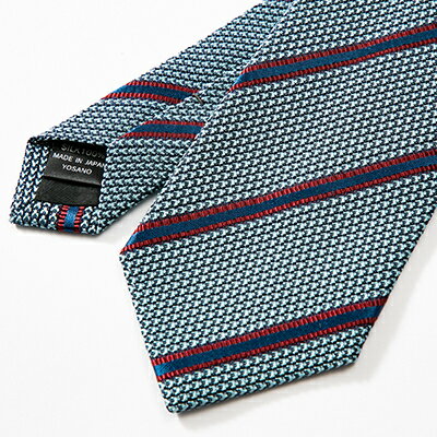 【ふるさと納税】シルク100%　たけとらのフレスコネクタイ　サックス　ふるさと納税限定　プレゼント・父の日にも【1347165】 サムネイル2