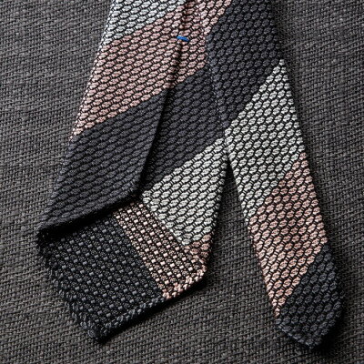 【ふるさと納税】【手織りネクタイ】エグゼクティブガルザタイNo.11 kuskafabric 京都・丹後のシルク織物【1540594】 サムネイル2