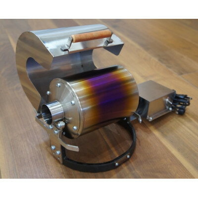 【ふるさと納税】電動miniコーヒーロースター　チタンドラム　HMR300-Ti【1542313】 サムネイル2