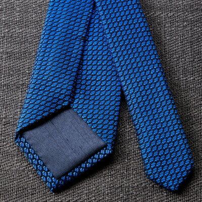 【ふるさと納税】【手織りネクタイ】丹後ブルー ガルザタイ kuskafabric 丹後の絹織物【高島屋選定品】【1615358】 サムネイル2