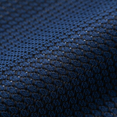 【ふるさと納税】【手織りネクタイ】ダークネイビー ガルザタイ kuskafabric 丹後の絹織物【高島屋選定品】【1615550】 サムネイル3