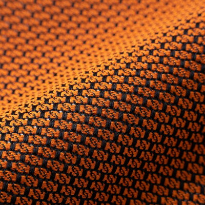 【ふるさと納税】【手織りネクタイ】オレンジ ガルザタイ kuskafabric 丹後の絹織物【高島屋選定品】【1615555】 サムネイル3