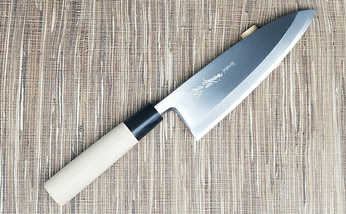 【ふるさと納税】山脇刃物製作所「白二鋼」出刃165mm　水牛丸柄 サムネイル2